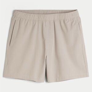 Hollister men’s Cream Athletic Shorts size XS athletic